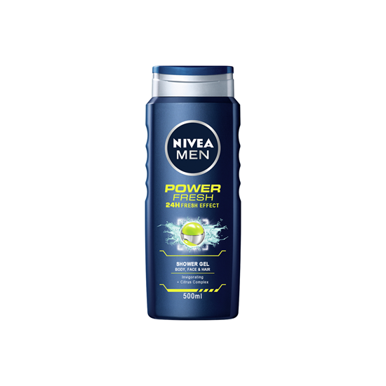 Gel Dus NIVEA Men Power Refresh  500 ml