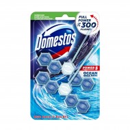 Odorizant toaleta Domestos Power 5 Ocean, 2 x 55g