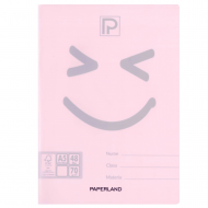 Caiet scolar A5, 48 file, coperta plastic, PAPERLAND PP250 dictando