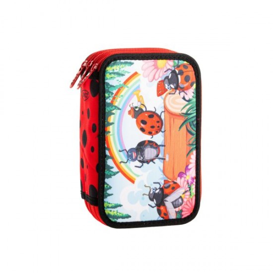 Penar 3 fermoare neechipat Ladybug DACO