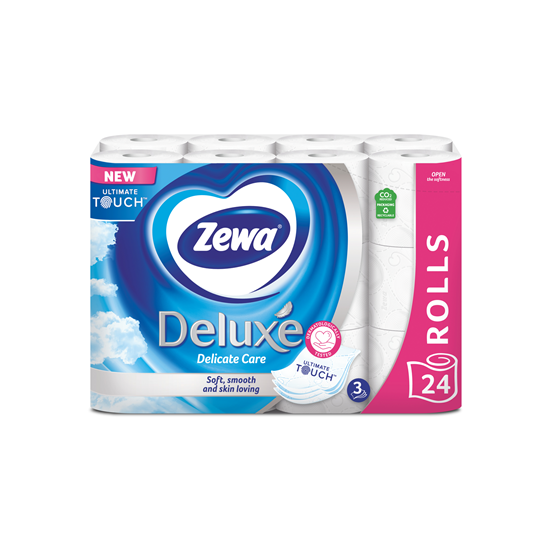 Zewa Deluxe Delicate Care Hartie Igienica 3 Straturi 24 bucati