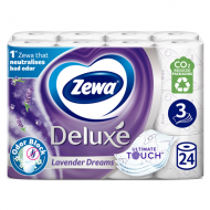 Zewa Deluxe Hartie Igienica Deluxe Lavanda 3 Straturi 24 bucati
