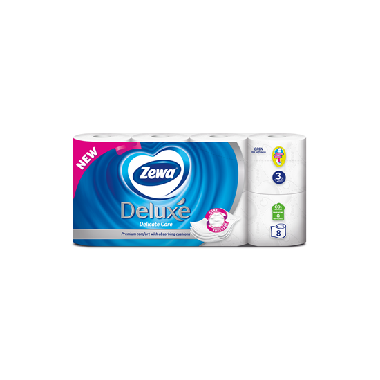 Hartie Igienica Zewa Delicate Care 3 Straturi 8 bucati