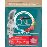 PURINA ONE Sterilcat Hrana Uscata Pisici Vita & Cereale 750 g