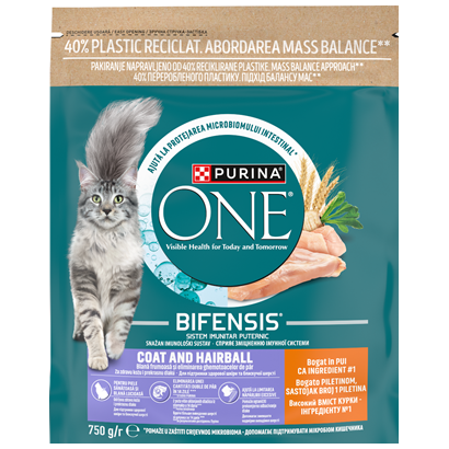 PURINA ONE Coat & Hairball...