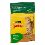 Friskies Hu Indoor Pisici cu Pui si Legume 10Kg