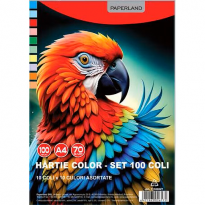 Hartie colorata A4, 10...
