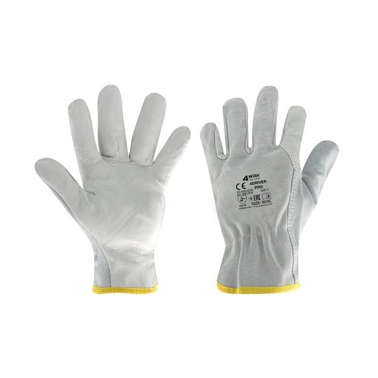 Mănuși din piele 4DRIVER PRO XKS7112 FW