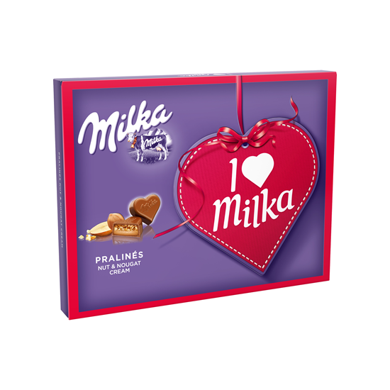 Praline cu crema de alune Milka 110g