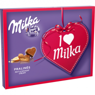Praline cu crema de alune Milka 110g