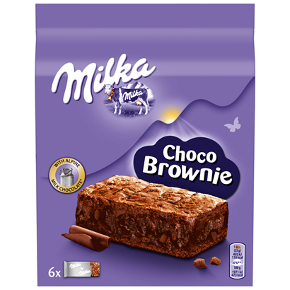 milka Prajitura Brownie cu...