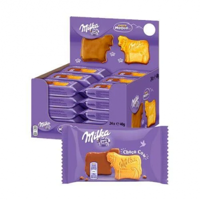 Biscuiti milka choco cow cu...