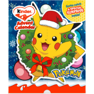 Kinder Calendar Advent Pokemon cu 54 de Piese 198 g