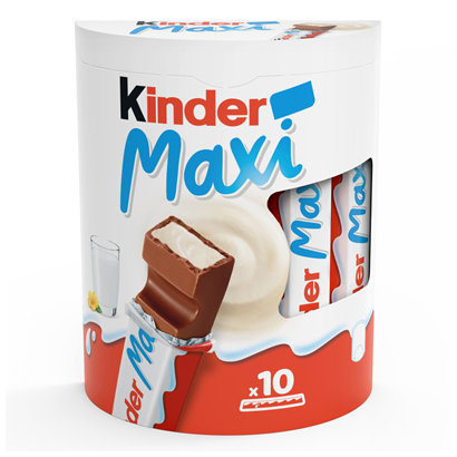 Kinder Maxi Chocolate 10 x...