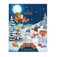 HEIDI Calendar Minitablete de Ciocolata Lapte 110 g