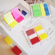 Film index autoadeziv 45 x 25mm, 2 x 20 file, dispenser, Stick"n Pop-up Lite - 2 culori neon