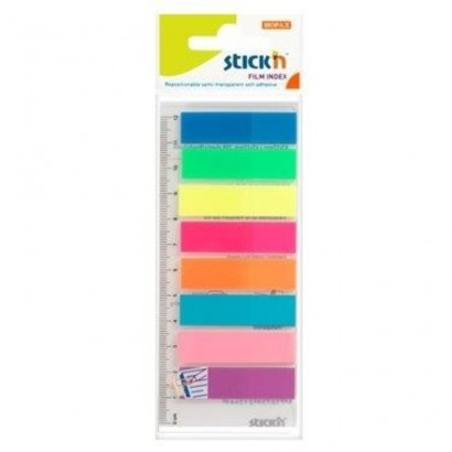 Stick index plastic transp....