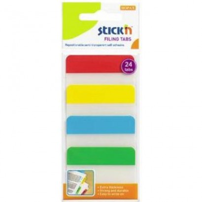 Stick index plastic transp....