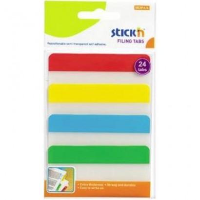 Stick index plastic transp....