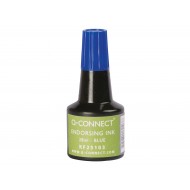 Cerneală ștampilă 28ml Q-CONNECT albastru