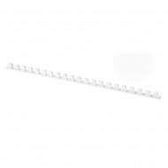 Inele plastic 8 mm, max 45 coli, 100buc/cut, Office Products - alb