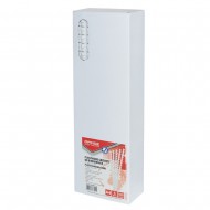 Inele plastic 8 mm, max 45 coli, 100buc/cut, Office Products - alb