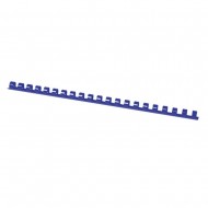Inele plastic 12 mm, max 95 coli, 100buc/cut, Office Products - albastru