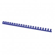 Inele plastic 14 mm, max 115 coli, 100buc/cut, Office Products - albastru