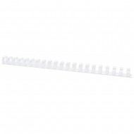 Inele plastic 16 mm, max 145 coli, 100buc/cut, Office Products - alb