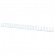 Inele plastic 25 mm, max 240 coli, 50buc/cut Office Products - alb
