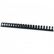 Inele plastic 25 mm, max 240 coli, 50buc/cut Office Products - negru