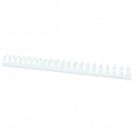 Inele plastic 28 mm, max 270 coli, 50buc/cut Office Products - alb
