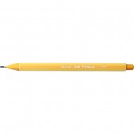 Creion mecanic PENAC The Pencil, rubber grip, 1.3mm, varf plastic - corp galben