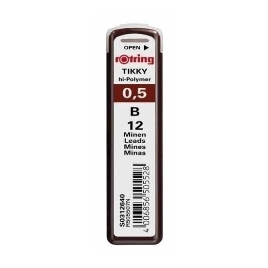 Mina creion mecanic Rotring, 0.5 mm, B