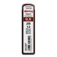 Mina creion mecanic Rotring, 0.5 mm, 2B