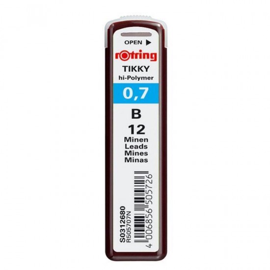 Mina creion mecanic Rotring, 0.7 mm, B
