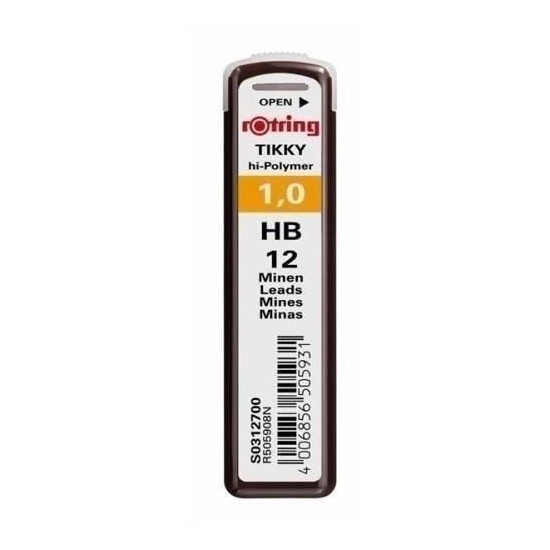 Mina creion mecanic Rotring, 1 mm, HB