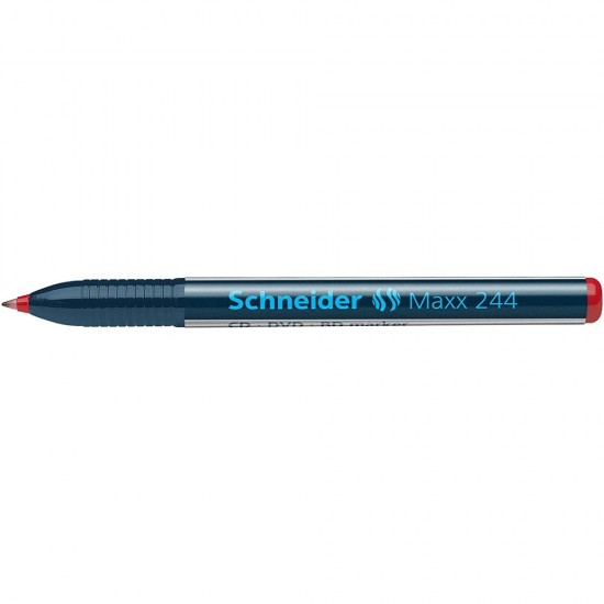 CD/DVD-marker SCHNEIDER Maxx 244, varf 0.7mm - rosu