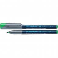 Marker permanent Schneider 224, tip M, scriere de 1 mm, verde