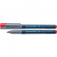 Marker permanent Schneider 224, tip M, scriere de 1 mm, rosu