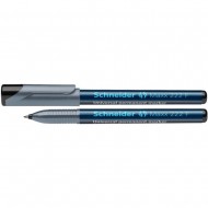 Marker permanent Schneider 222, tip F, scriere de 0.7 mm, negru