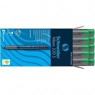 Marker permanent Schneider 220, tip S, scriere de 0.4 mm, verde