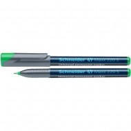 Marker permanent Schneider 220, tip S, scriere de 0.4 mm, verde